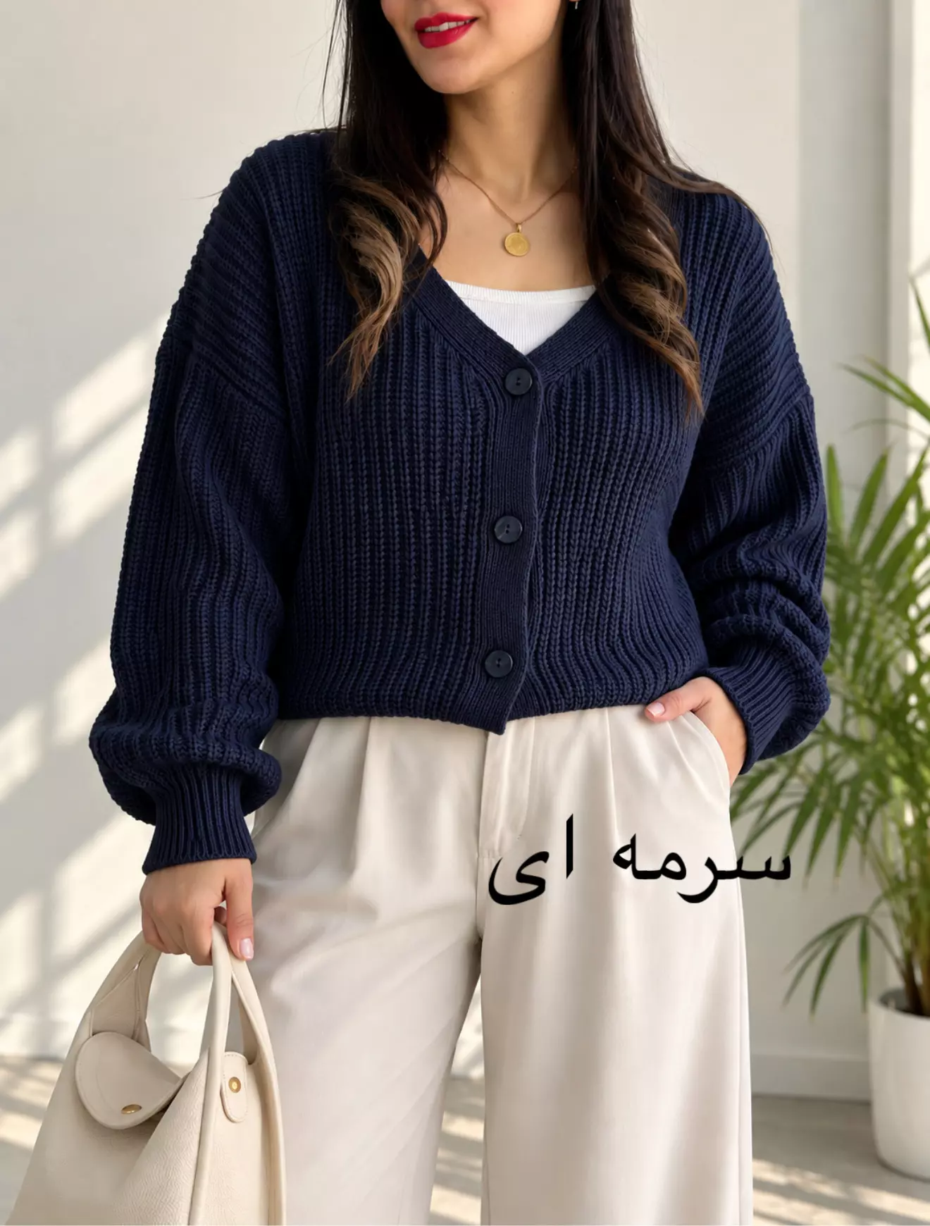 کاردیگن بافت تمنا| استایل تو